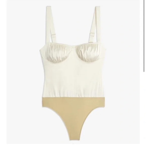 WeWoreWhat ruched tank stretch bodysuit - Picture 6 of 6